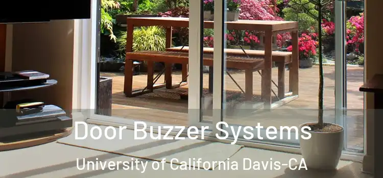  Door Buzzer Systems University of California Davis-CA