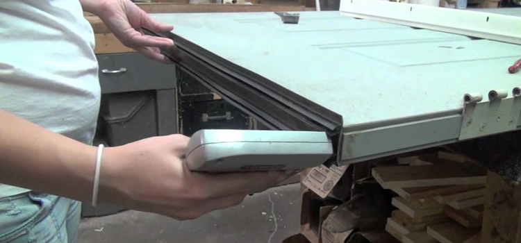 damaged steel door repair University of California Davis