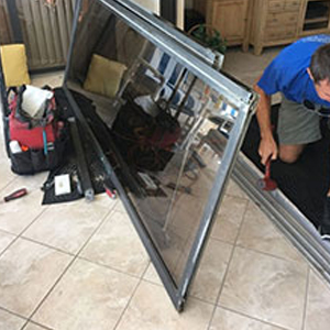 sliding glass door frame repair University of California Davis