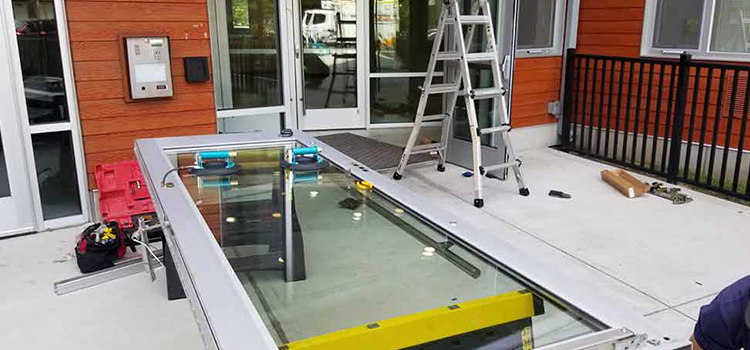 storefront door glass replacement University of California Davis